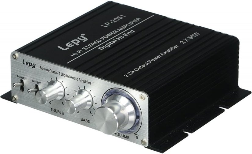 LP-2051 Hi-Fi Zesilovač 2x50W - Výkonný Stereo Amplifier