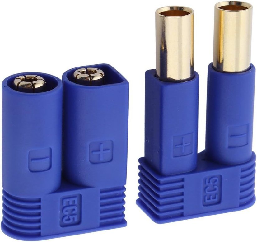 EC5 5mm banánkový konektor - sada 10 párů