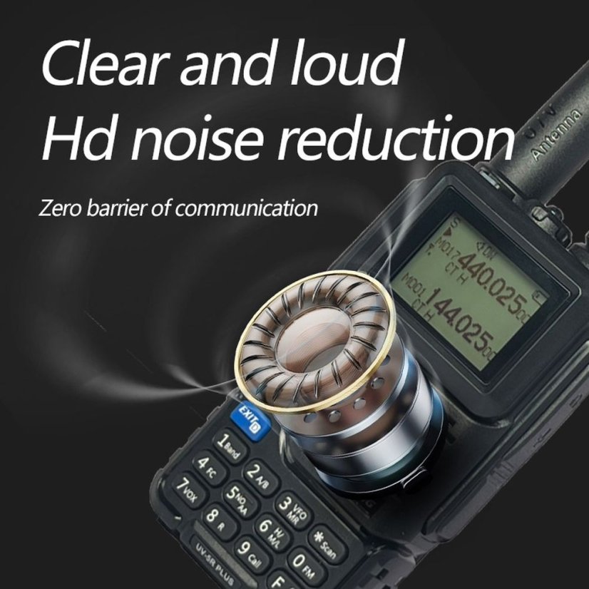 UV-K5R Plus Dual Band Ham Radio