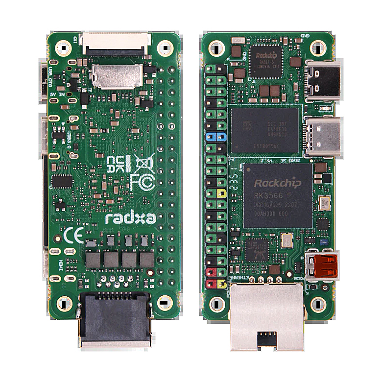 Radxa Zero 3E – RK3566