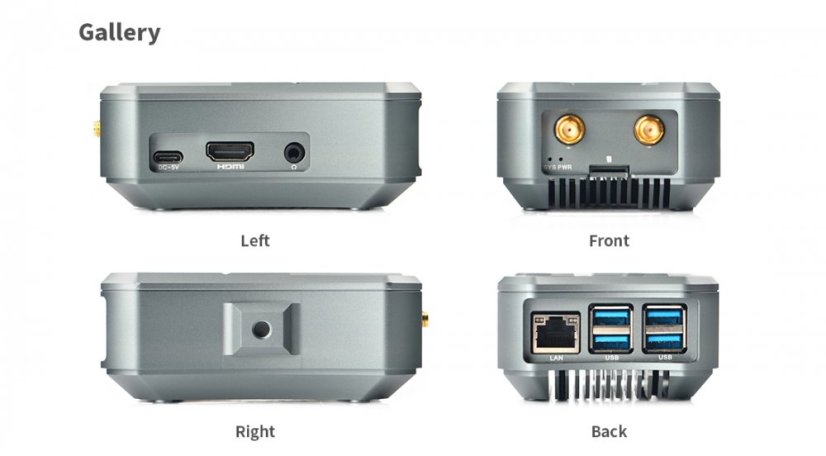Metal Case for NanoPi M4 with Fan