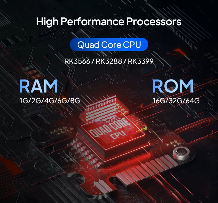 17.3" rada WF 3, priemyselný Android tablet, dotyk a VESA