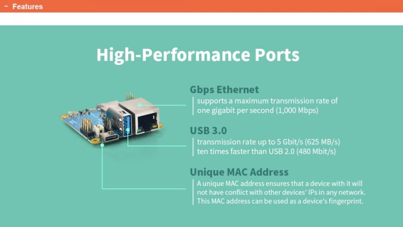 Nano Pi Neo3 Combo - Mini ARM Deska
