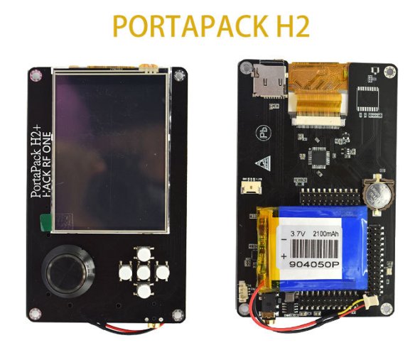 Portapack H2 + HackRF – Sada s 5 anténami
