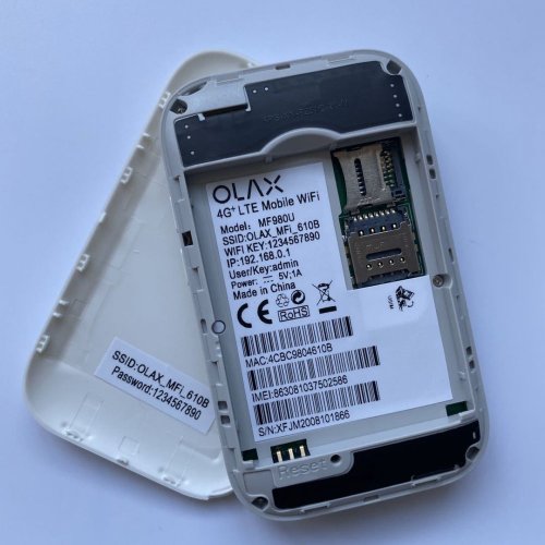 OLAX MF980U - WiFi mobilní 4G LTE Hotspot modem
