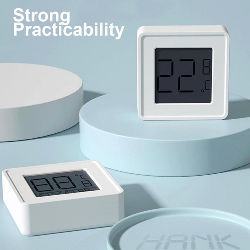 H3501 Domácí Mini Teploměr a Vlhkoměr 2v1 s Velkým Displejem