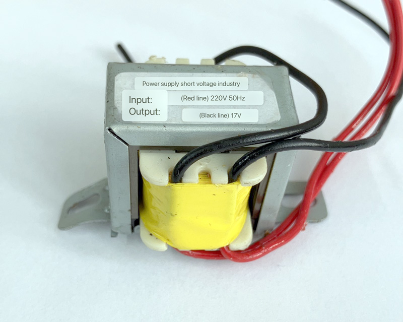 Mains transformer 16VA, 230VAC, 16V, 1A