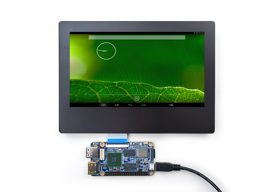 S701 7" 800x480 Capacitive Touch LCD Display