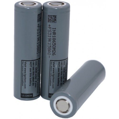LG INR18650 M26 2600mAh 18650 3.65V 10A Li-ion baterie Flat Top