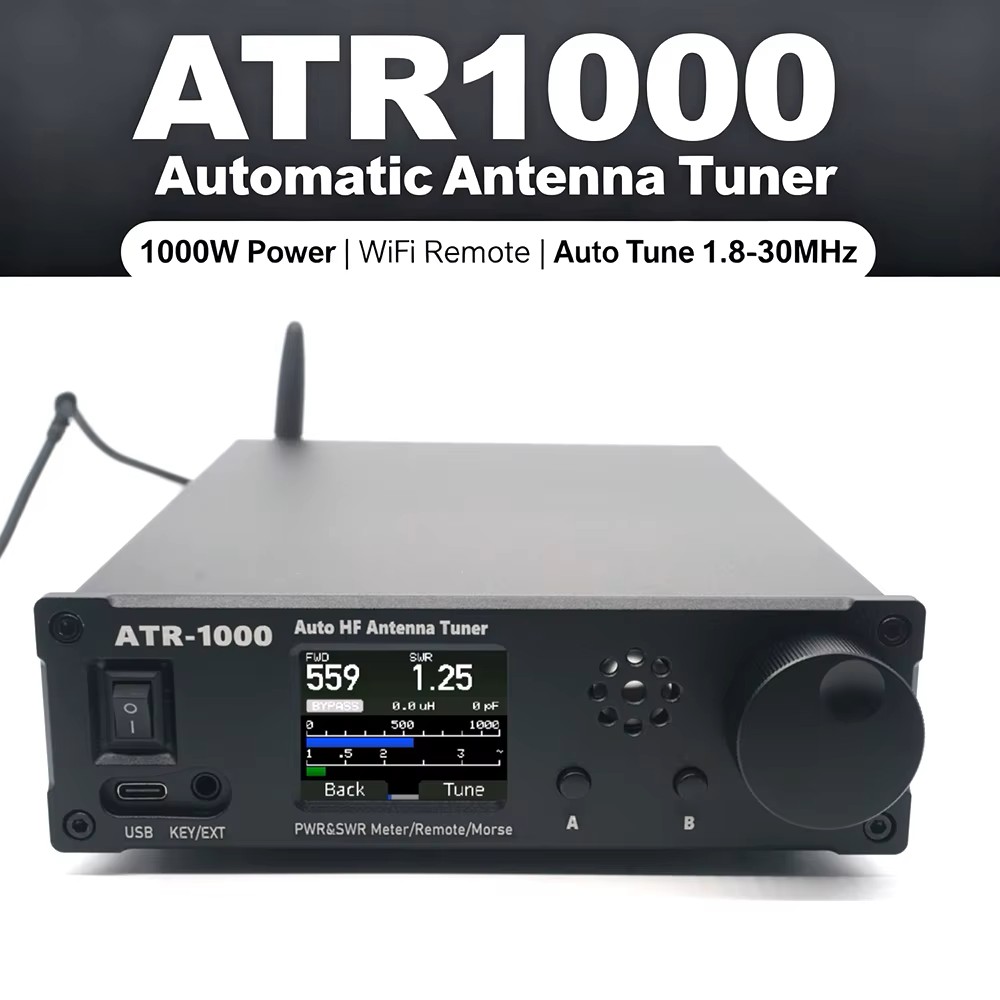 ATR-1000 Universal Antenna Tuner 1.8-30MHz 1000W