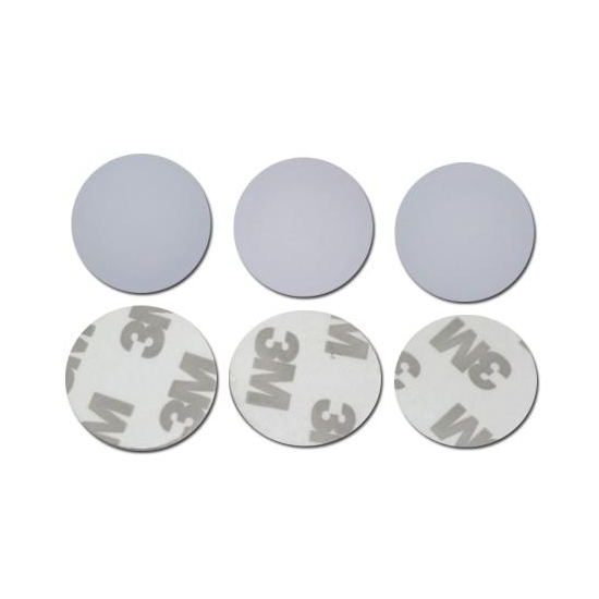 NFC bezkontaktní karta/žeton/token 25mm, bílá