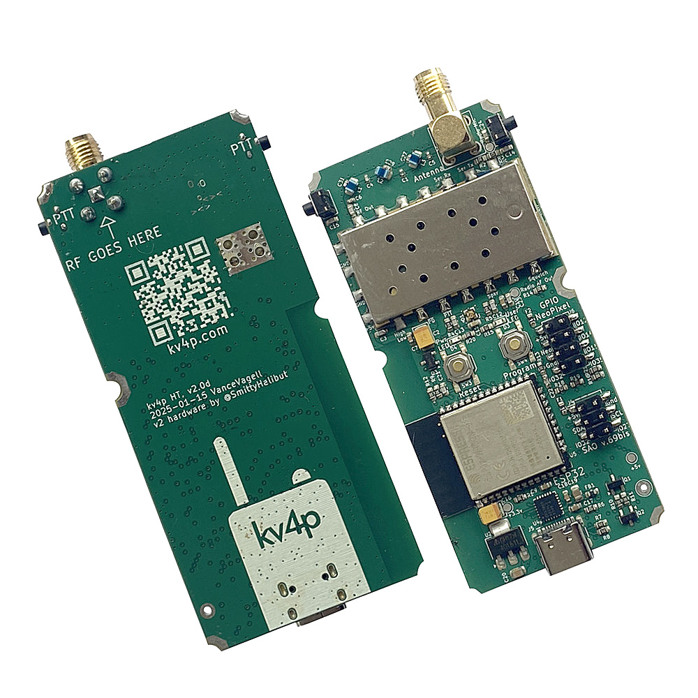 kv4p HT Open-Source USB-C Ham Radio