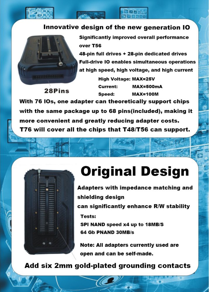 XGecu T76 USB 3.0 Universal Programmer