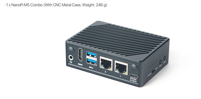 NanoPi M5 with Case