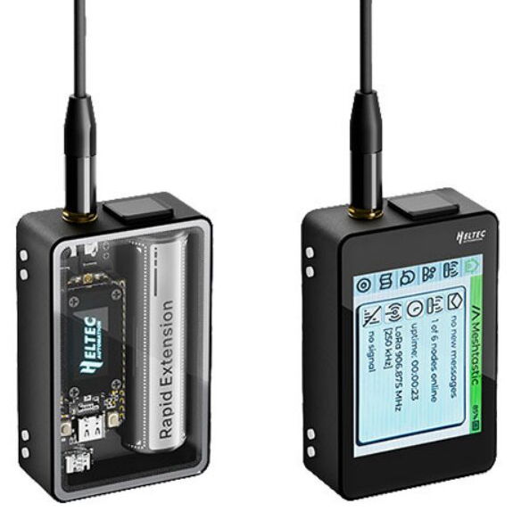 LoRa32-Heltec V4 SX1262 ESP32 Meshtastic Node Expansion Housing