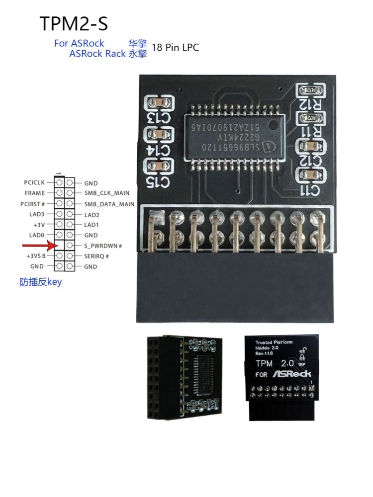 ASRock TPM 2.0 Modul