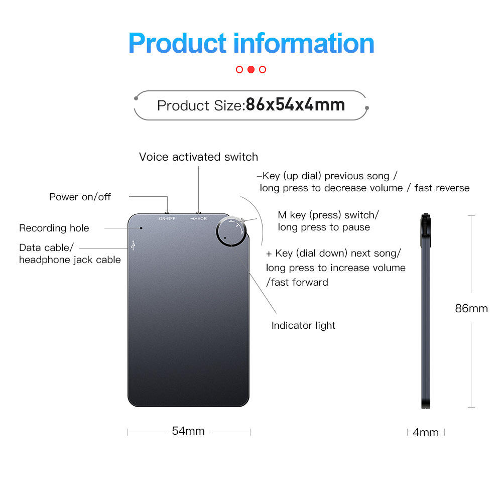 K2 Digital Voice Recorder