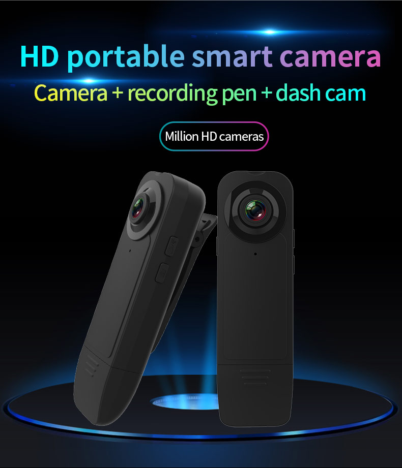 A18 Full HD 1080p Clip Body Camera with Audio