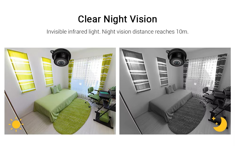 V380 Mini WiFi IP Camera