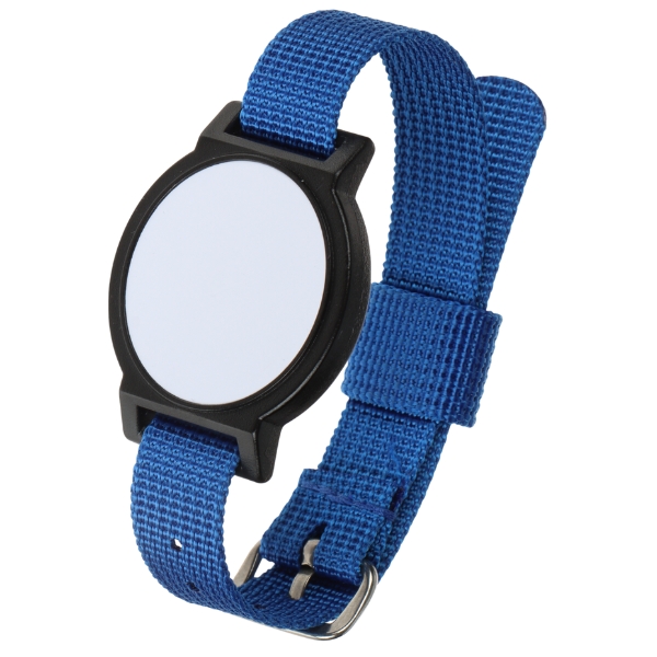 Mifare S50 13.56MHz RFID wristband with nylon strap