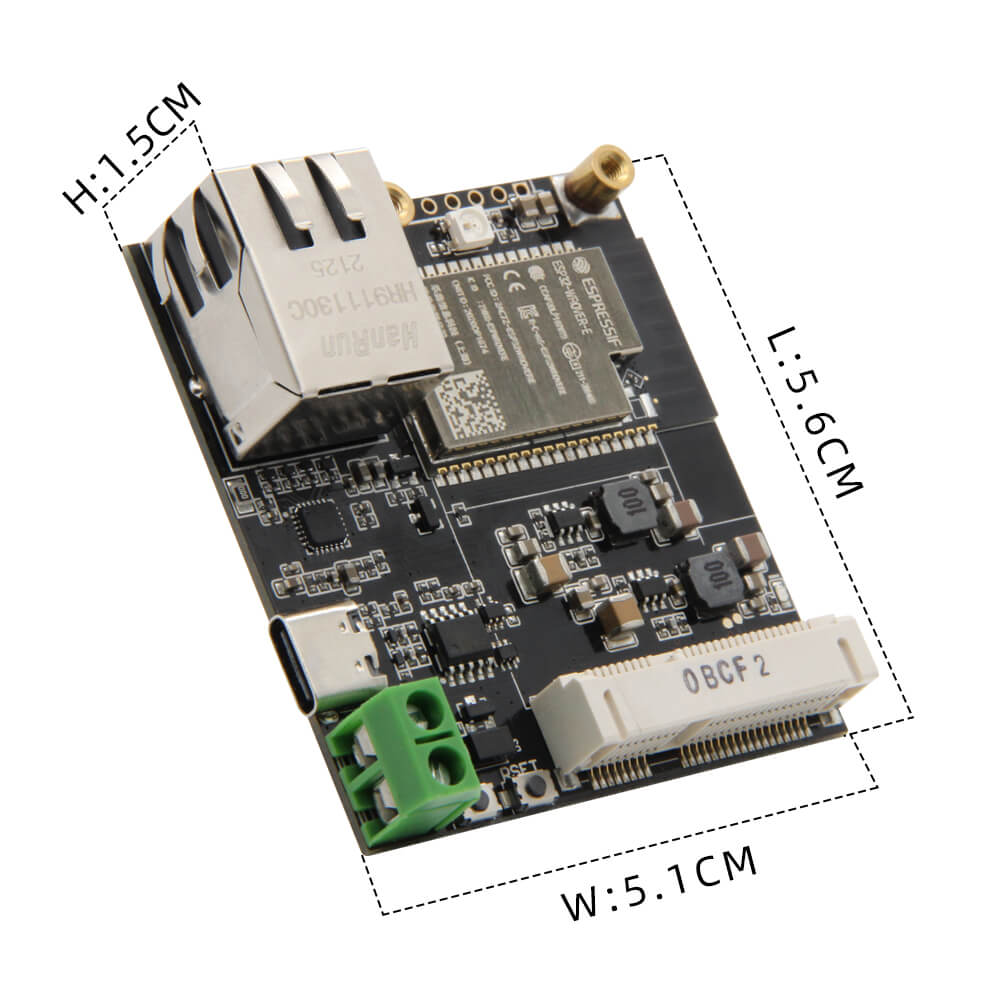 TTGO T-Internet-COM ESP32 LAN8720 Ethernet Board for T-PCIE SIMCOM