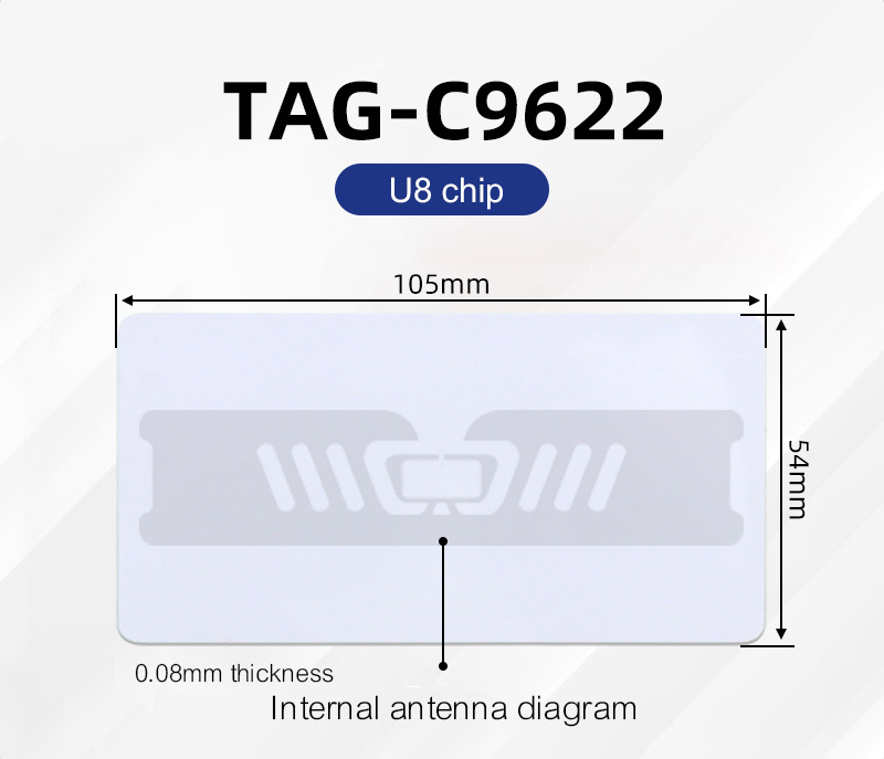 UHF RFID 915MHz Bezpečnostní Karta