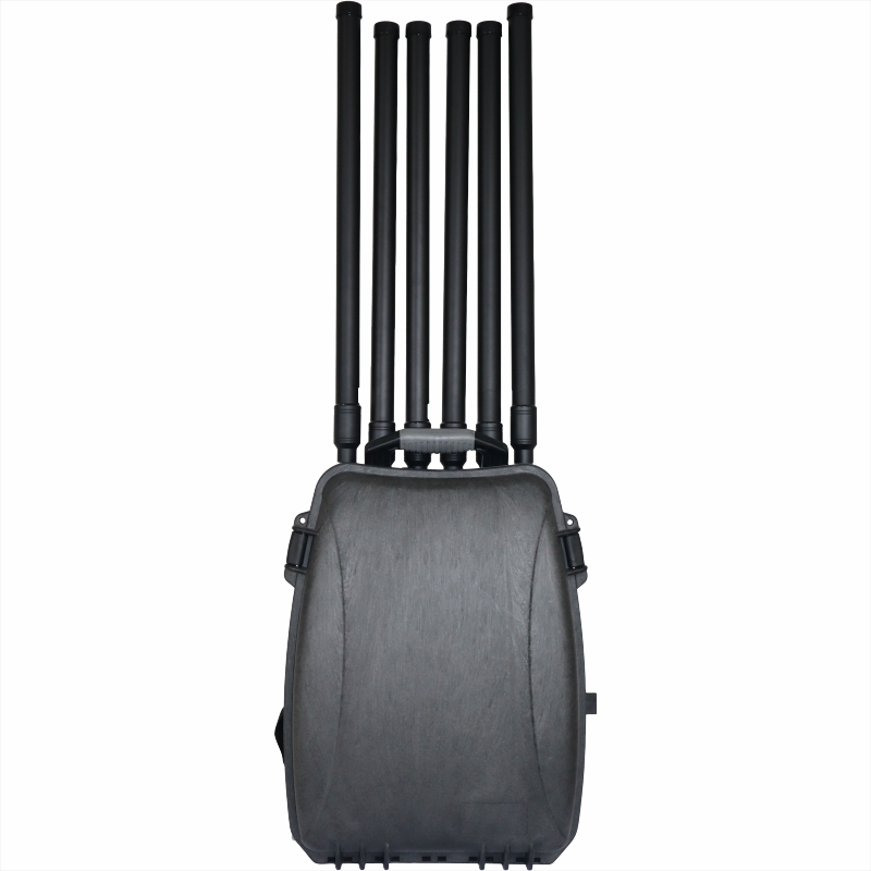 Powerful Backpack Drone Jammer, 3-8 Bands, 400W, 500m Range
