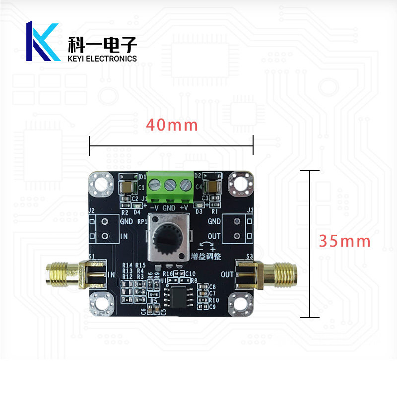 KY ADJ Attenuator Module – Adjustable Gain 0.1–2× JFET Amp