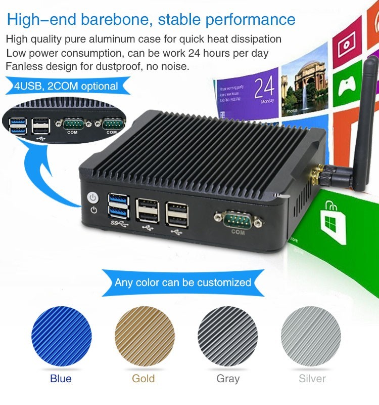 N5-N3710 Průmyslové Mini PC