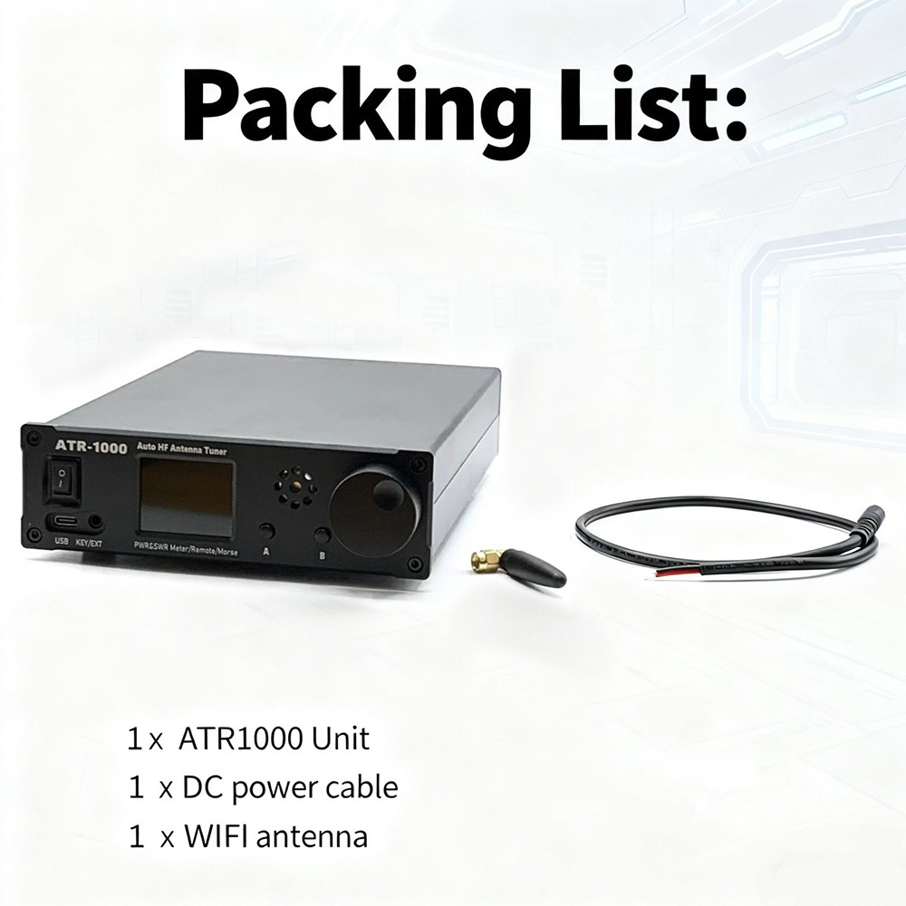 ATR-1000 Universal Antenna Tuner 1.8-30MHz 1000W